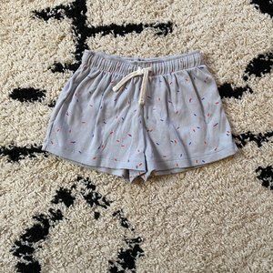 TinyCottons kid's shorts in sprinkle/blue, Size 6